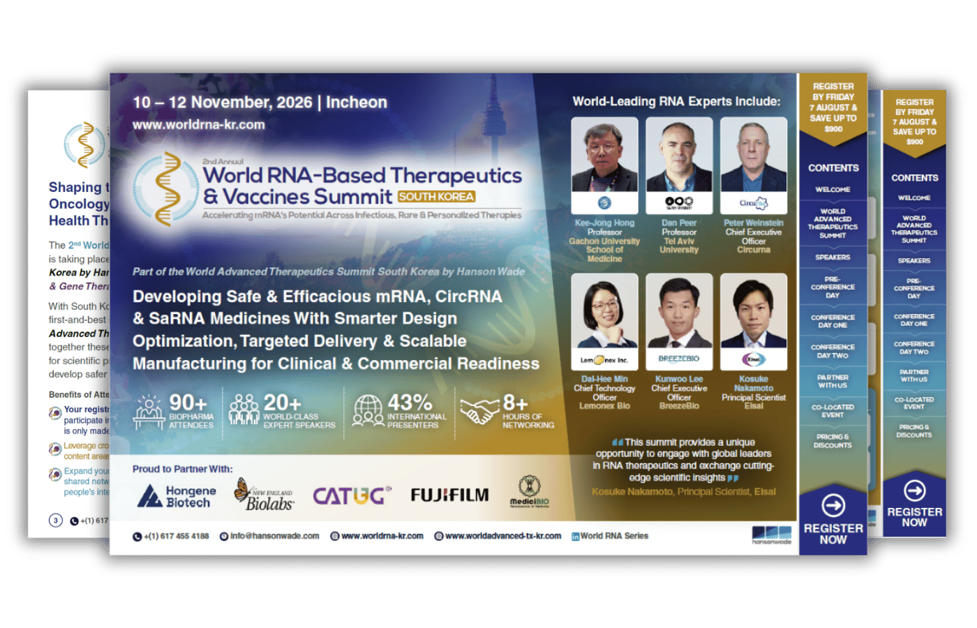 2nd RNA-Based Therapeutics & Vaccines South Korea brochure image